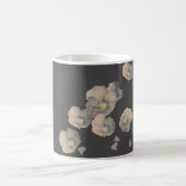 落下する花びら コーヒーマグカップ (中央)