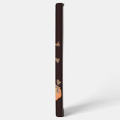 落下する花びら SAMSUNG GALAXYケース (左側面)