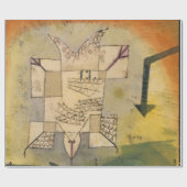 落下する鳥ポールクレー1919 ラッピングペーパー (フラット)