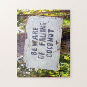 落下ココナッツ11x14インチ ジグソーパズル (縦)