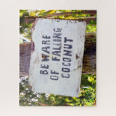 落下ココナッツ16x20インチ ジグソーパズル (縦)