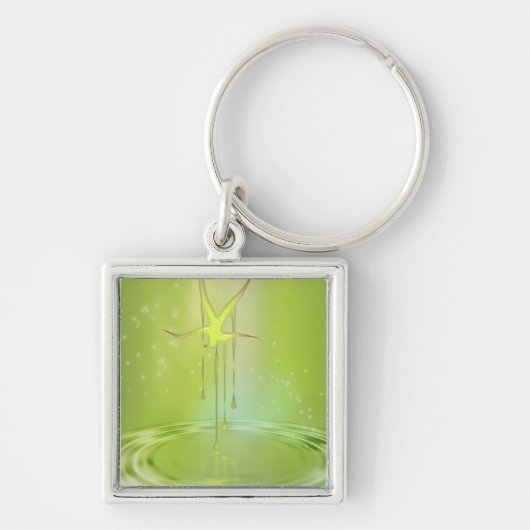 落下スターキーチェーン キーホルダー (正面)