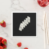 落下ドミノタイルパズラーのゲーム遊ギフト スタンダードカクテルナプキン (インサイチュ)