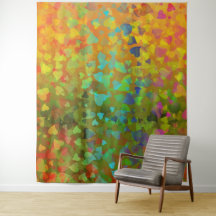 落下ハートオレンジ