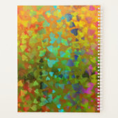 落下ハートオレンジ プランナー手帳 (裏面)