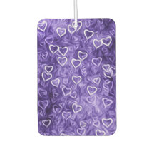 落下ハート – 紫