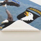 落下傘兵o) f 101st空挺師団 シェルパブランケット (3/4)