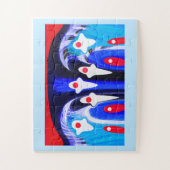 落下天使 ジグソーパズル (縦)