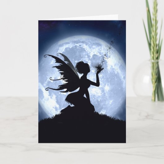 落下星の挨拶状をつかまえて下さい カード (正面)