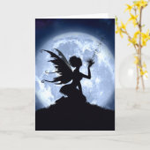 落下星の挨拶状をつかまえて下さい カード (黄色い花)