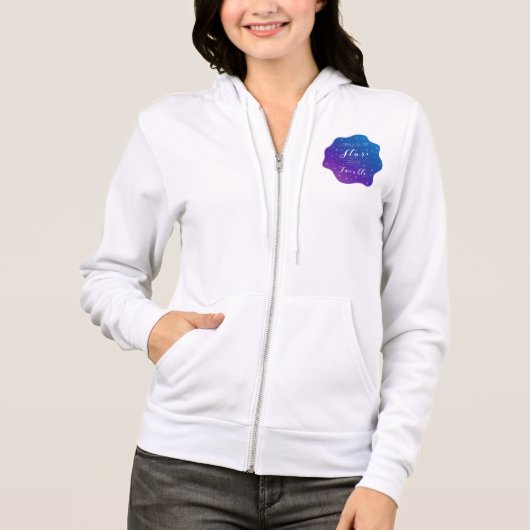 落下星をつかまえて下さい パーカ (正面)