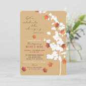 落下紅葉感謝祭ディナーパーティー 招待状 (スタンド正面)