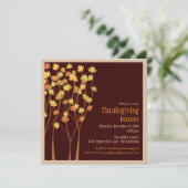 落下紅葉感謝祭招待状 招待状 (スタンド正面)