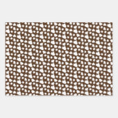 落下紅葉、カスタム色 ラッピングペーパーシート (正面3)