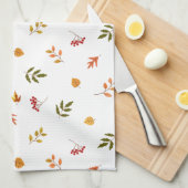 落下紅葉 キッチンタオル (四つ折り)