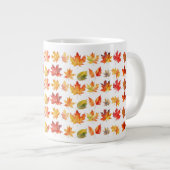 落下紅葉 ジャンボコーヒーマグカップ (正面右)