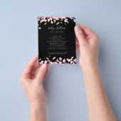 落下花びらチラシ チラシ (手)