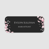 落下花びら名タグ 名札 (正面)