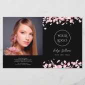 落下花びら2折パンフレット (正面)