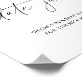 落下葉アイディア – 日付の夜。日付jarブライダル ポスター (角)