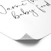 落下葉ベビー – その食品の名前 ポスター (角)