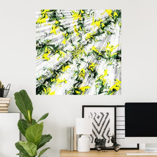 落下葉中…..... ポスター (ホームオフィス)