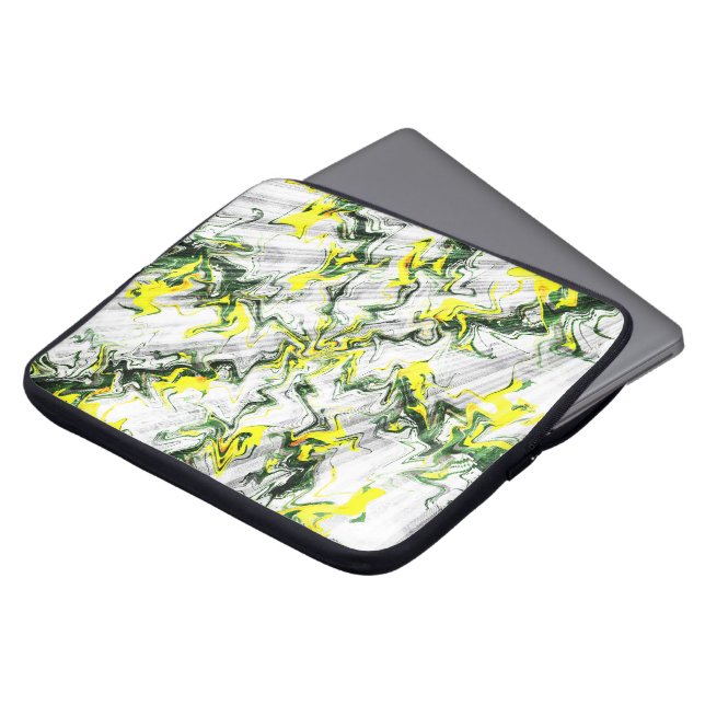 落下葉中…..... ラップトップスリーブ (正面上部)