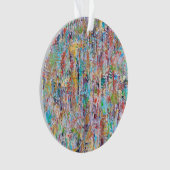 落下葉型アクリルオーナメント オーナメント (正面)