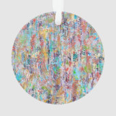 落下葉型アクリルオーナメント オーナメント (裏面)