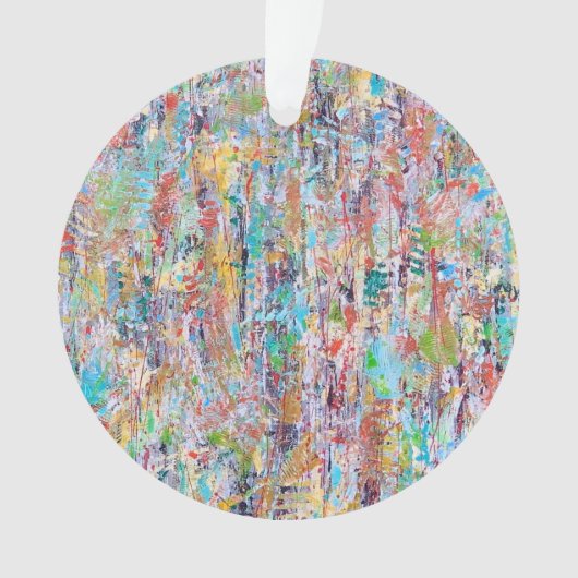 落下葉型アクリルオーナメント オーナメント (正面)