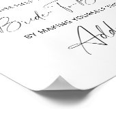 落下葉忙し救済 – 花嫁の住所 ポスター (角)