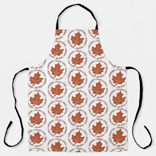 落下葉 エプロン (正面)