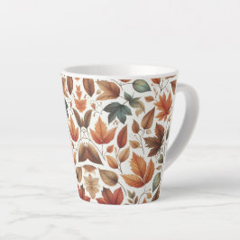 落下葉 カフェラテマグ