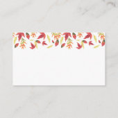 落下葉 – キャンディゲームの数を推測 エンクロージャーカード (裏面)