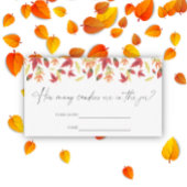 落下葉 – キャンディゲームの数を推測 エンクロージャーカード