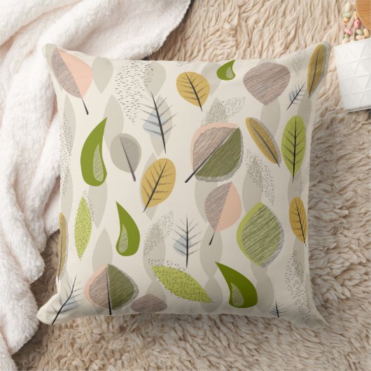 落下葉 クッション (ブランケット)