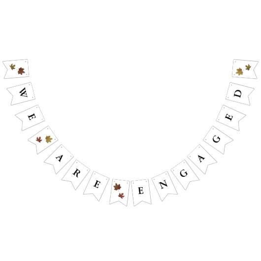 落下葉 バンティングフラッグ (全)