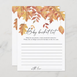 落下葉-ベビーバケットリストゲーム