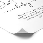 落下葉-ベビーポスター ポスター (角)