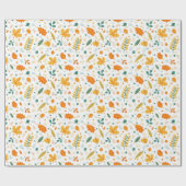 落下葉 ラッピングペーパー (フラット)