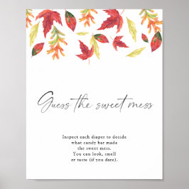 落下葉 – 甘い混乱を推測 ポスター