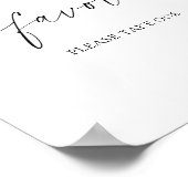 落下離れブライダル – お願い1つを取る ポスター (角)