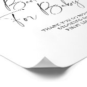 落下離れベビーポスター ポスター (角)