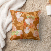 落下離れ型アクセント枕 クッション (ブランケット)