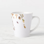 落下離れ水色秋ビベス カフェラテマグ (右)