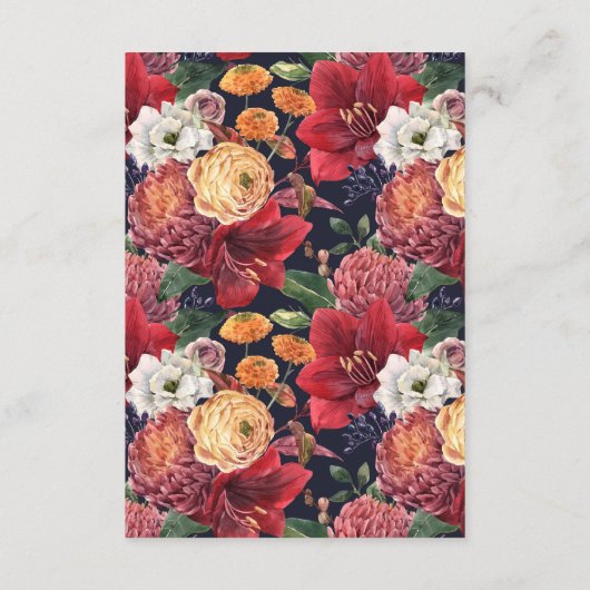 落下離れ結婚詳細 エンクロージャーカード (裏面)