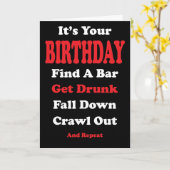 落下飲誕生日 カード (黄色い花)