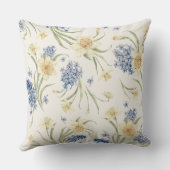 落光フローラI枕 – 秋フローラ クッション (裏面)