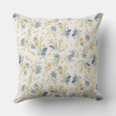 落光フローラIII枕 – 秋フローラ クッション (裏面)