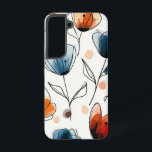 落射団 SAMSUNG GALAXY S22ケース<br><div class="desc">散らばった房の中で雪の上に鮮やかな桃の花が咲き乱れる。</div>